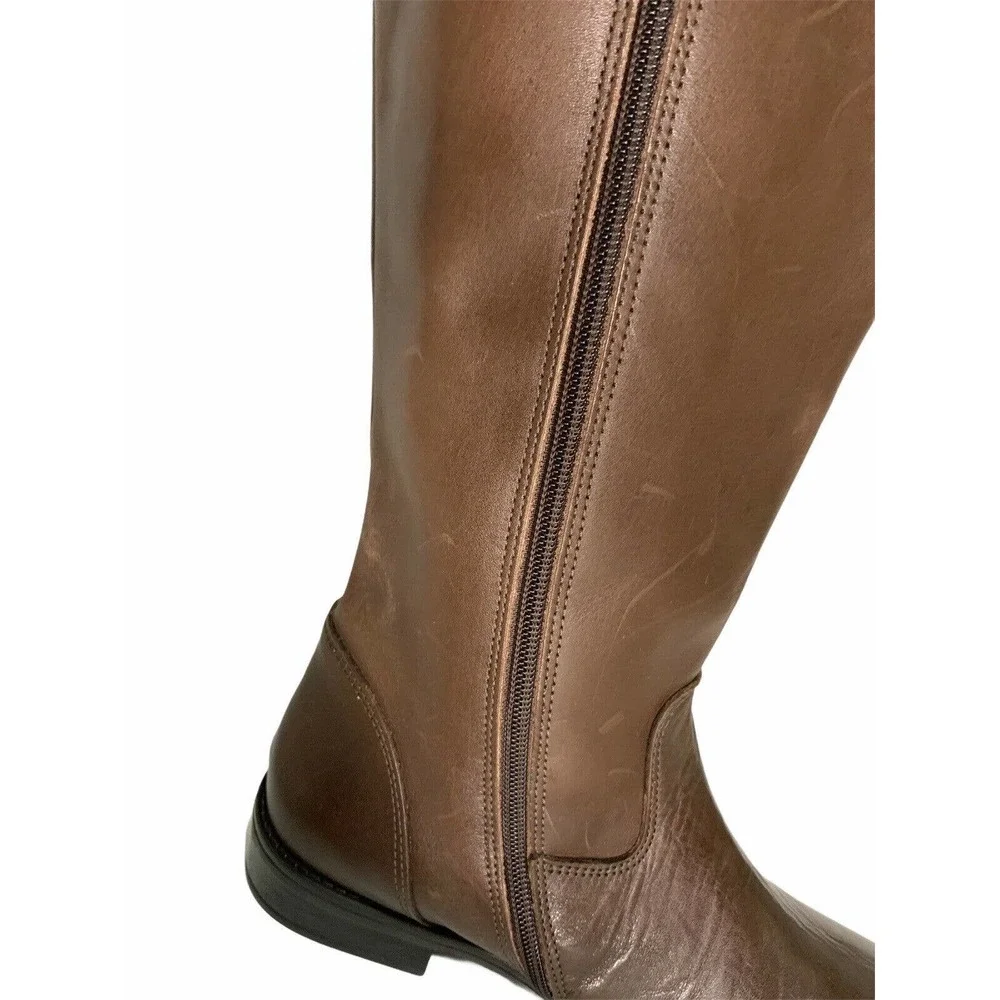 Italian Shoemakers Antonia Leather Boot size‎ 7 NEW
